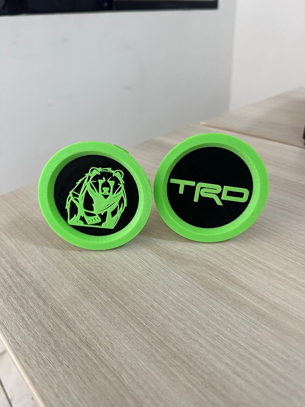 Tapas de llanta personalizadas impresas en 3D